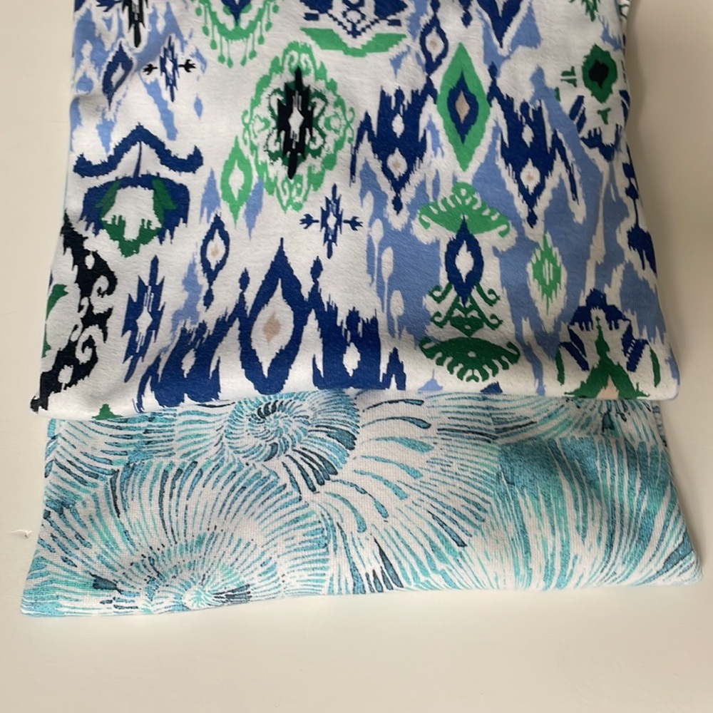 Chico’s top 4 set of two 100%cotton
